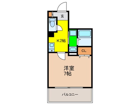 ＩＦ城北の物件間取画像